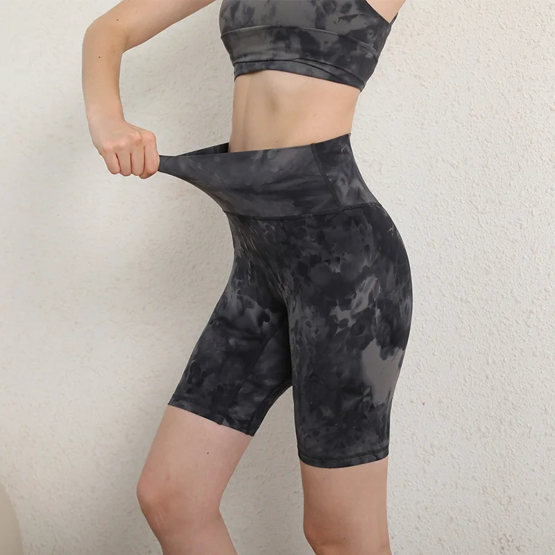 

Summer Yoga Women's Leggings High Waist Tight Butt Lifting Pants Printed Camouflage Gym Fitness Running Shorts Seller Free Shipp