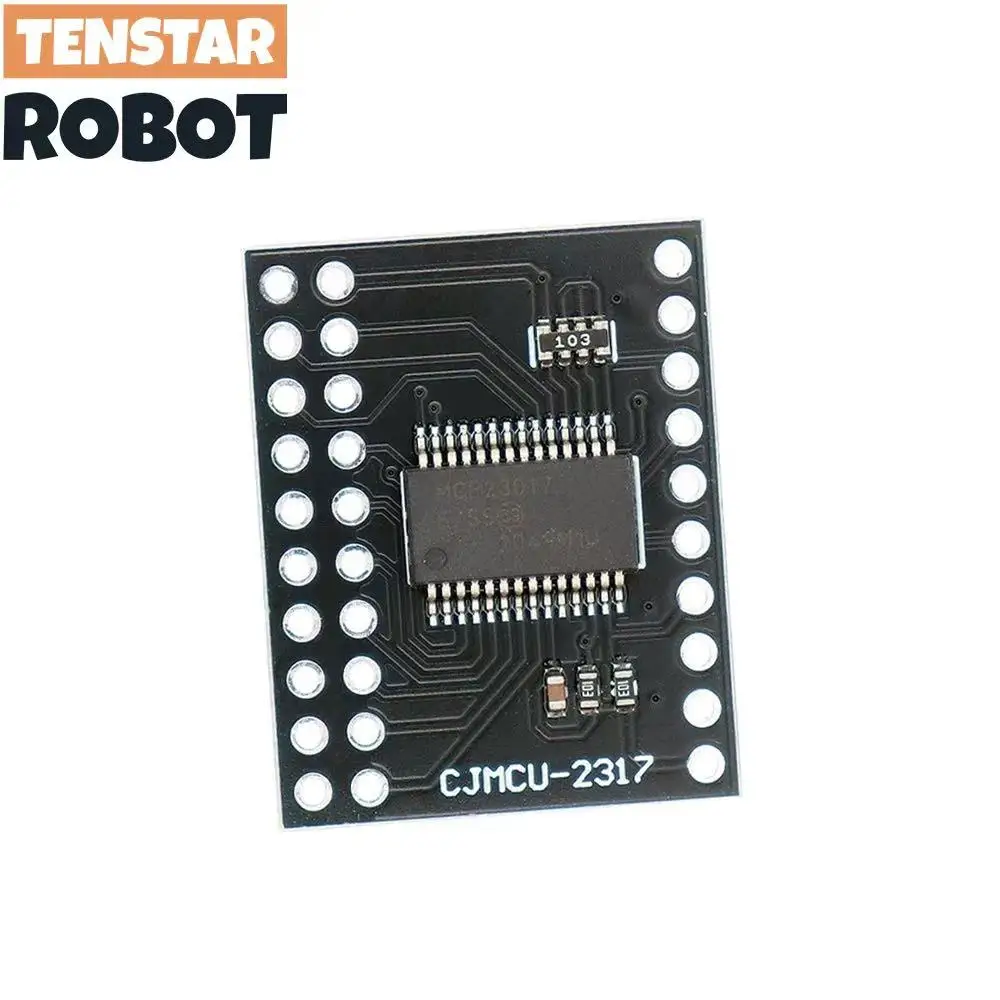รูปสินค้า โมดูลขยาย I/O 16 บิต I2C/SPI สำหรับโปรเจกต์ควบคุม