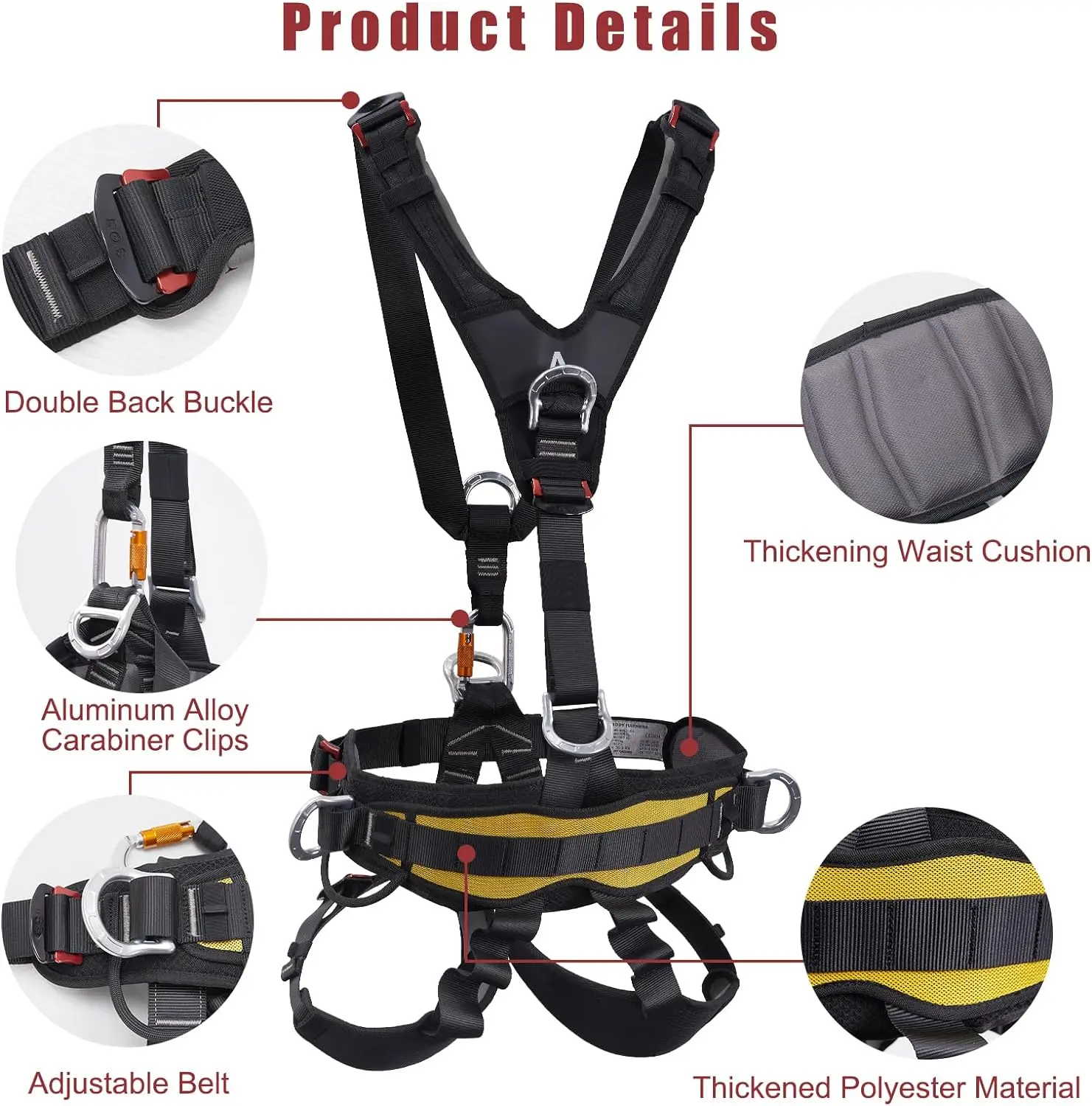 Full Body Climbing Harness 3
