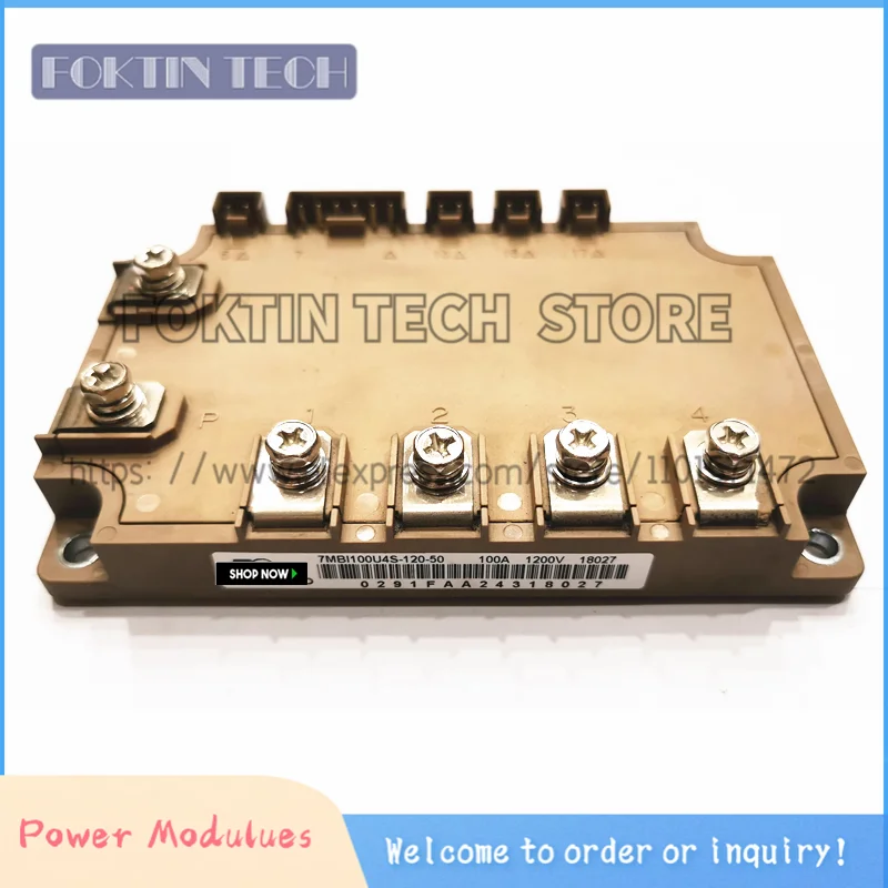 

Новый модуль 7MBI100U4E-120 7MBI100U4S-120B-54 7MBI100U4S-120-50 7MBI75U4S-120B-54 7MBI75U4S-120B-50