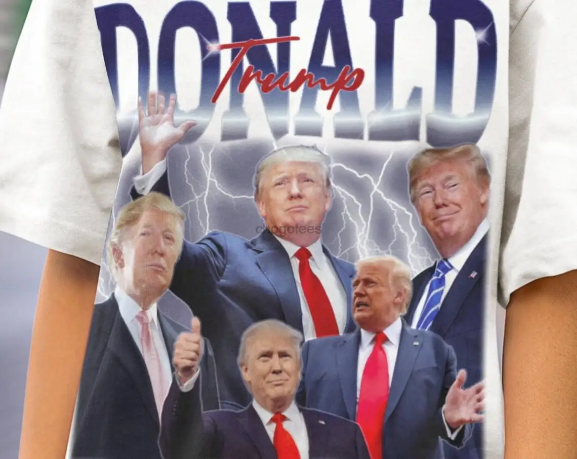 DONALD TRUMP Vintage Shirt, Donald Trump Homage Tshirt, Donald Trump Fan  Tees