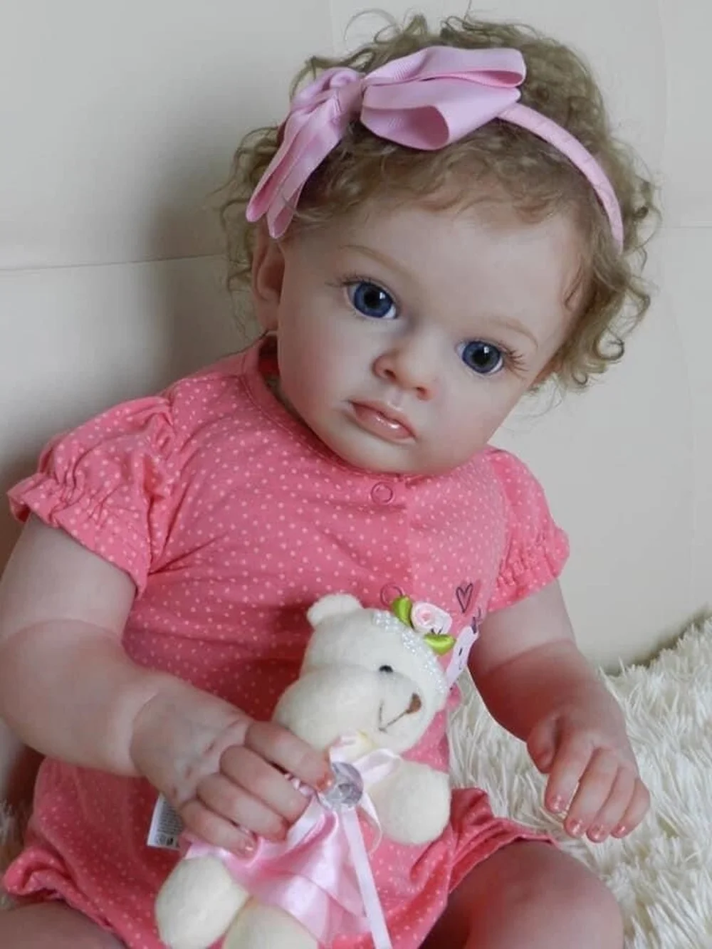 58Cm Reborn Toddler Doll Tutti L Soft Cuddly Cloth Body Baby Girl Dolls 3D Skin Paint With Genesis Paint Art Doll Giocattoli Di Natale