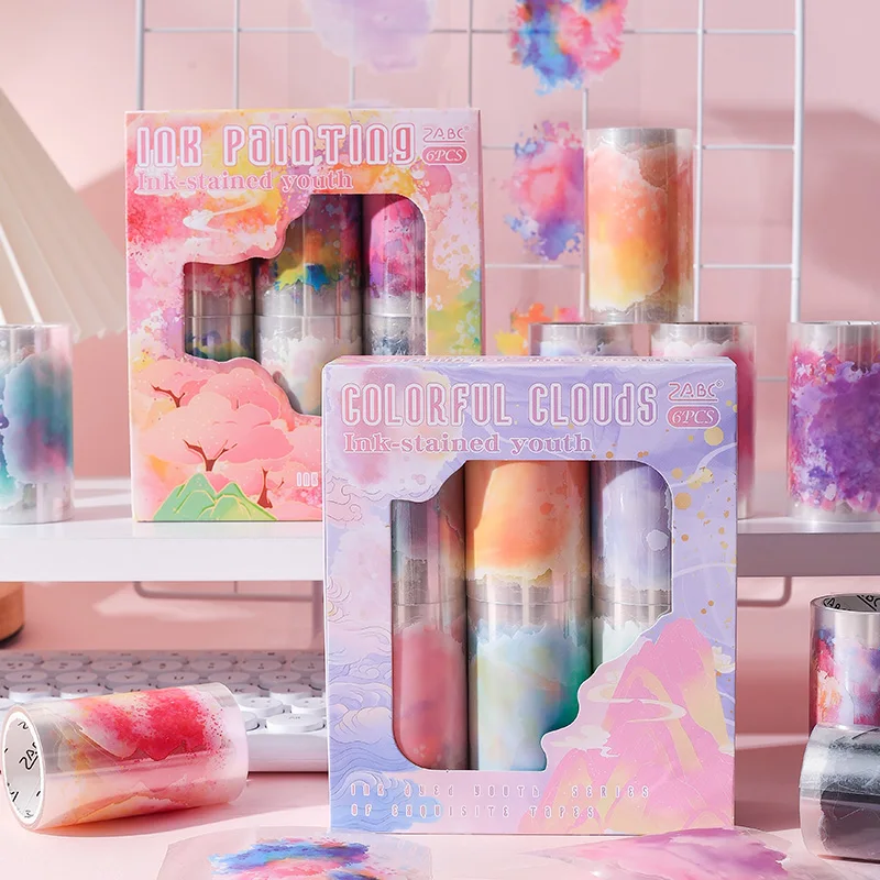 Shaohua Retro Decorative PET Tape 1