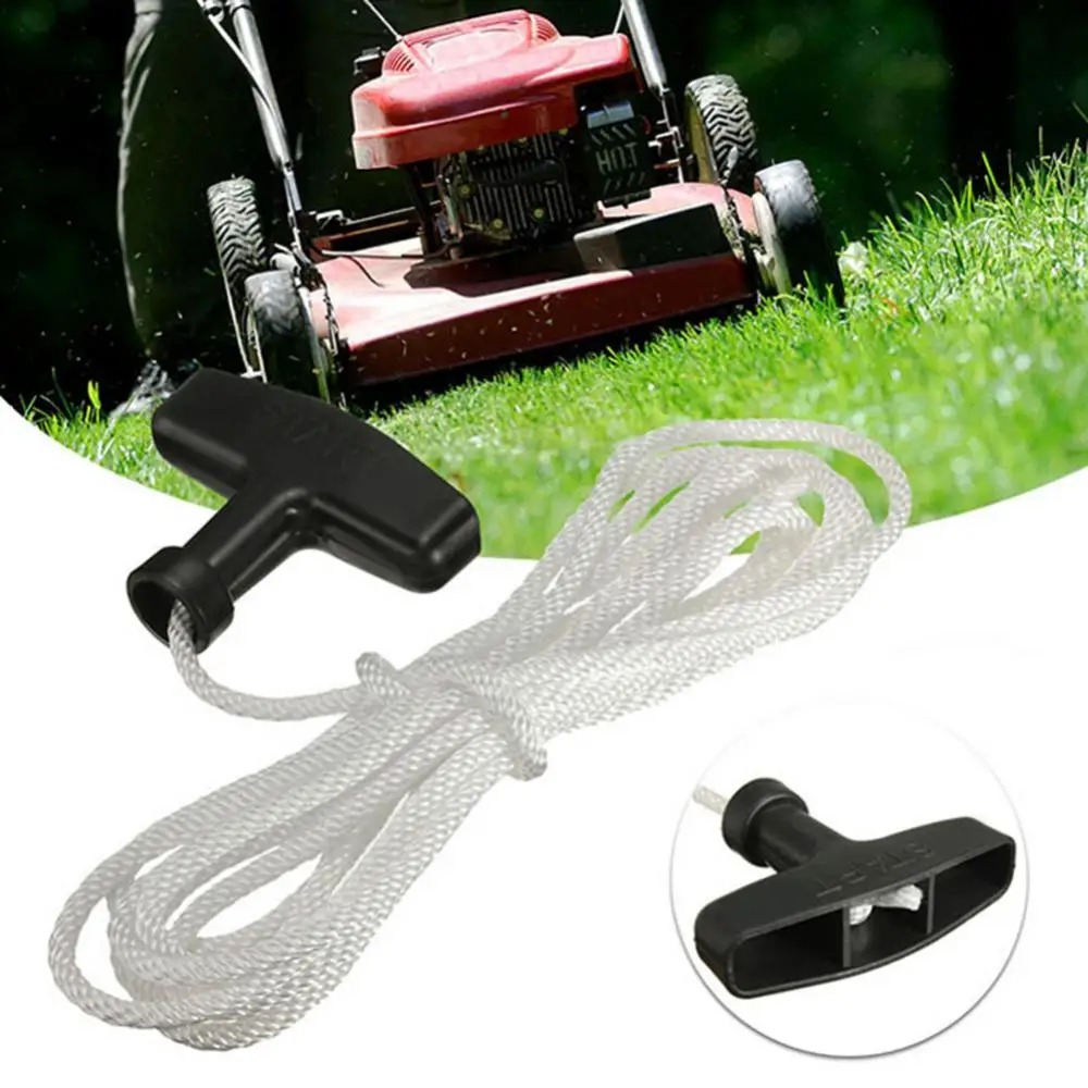 3m Lawn Mowers Trimmer Pull Handle Engine Recoil Start Cord Line Rope Generator Starter