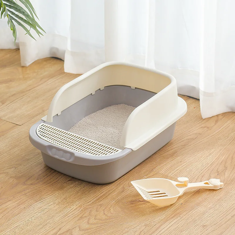 Lettiera Angolare Padelle Per Gatti Raschietto Bagno Outdoor Large Cat Padelle Villa Modern Arenero Para El Gato Kitten Accessories