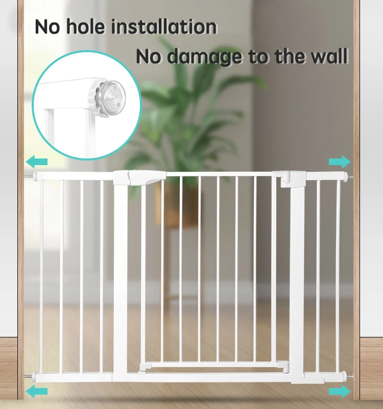 Baby Safety Gate for Stair Balcony Doorways for Children Door Protector Babies Door Stopper Pet Gate Puppy Safety Fence