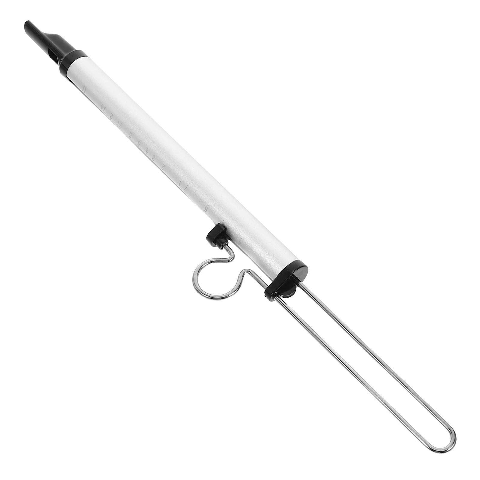 Sliding Whistle Silver ABS Aluminum Alloy Kids Adults Pull Tube Short Flute Musical Toy Instrument Fun