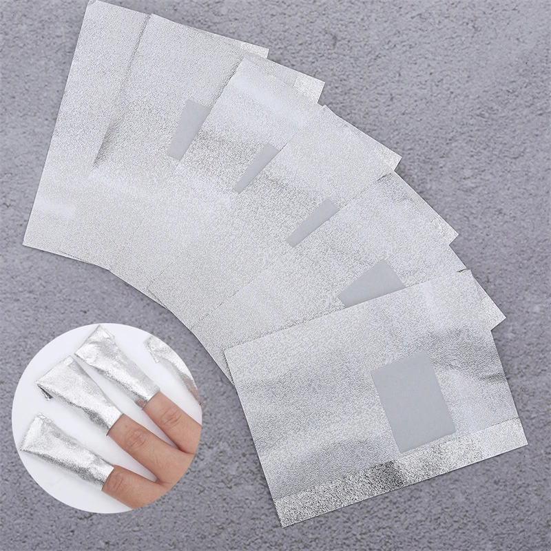 50Pcs/100Pcs Nail Polish Removal Wraps
