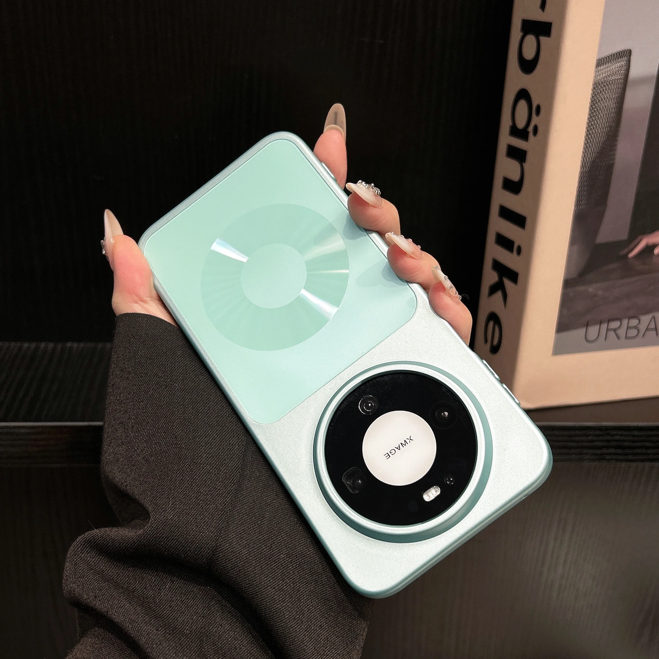 Luxury Plating Matte Magnetic Phone Case - Magsafe Compatible, Shockproof Hard Cover