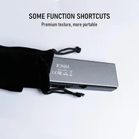 Jomaa Folding Keyboard Bluetooth Rechargeable Bluetooth Keyboard for Laptop iPad Phone Mini Portable Folding Keyboard - Image 6