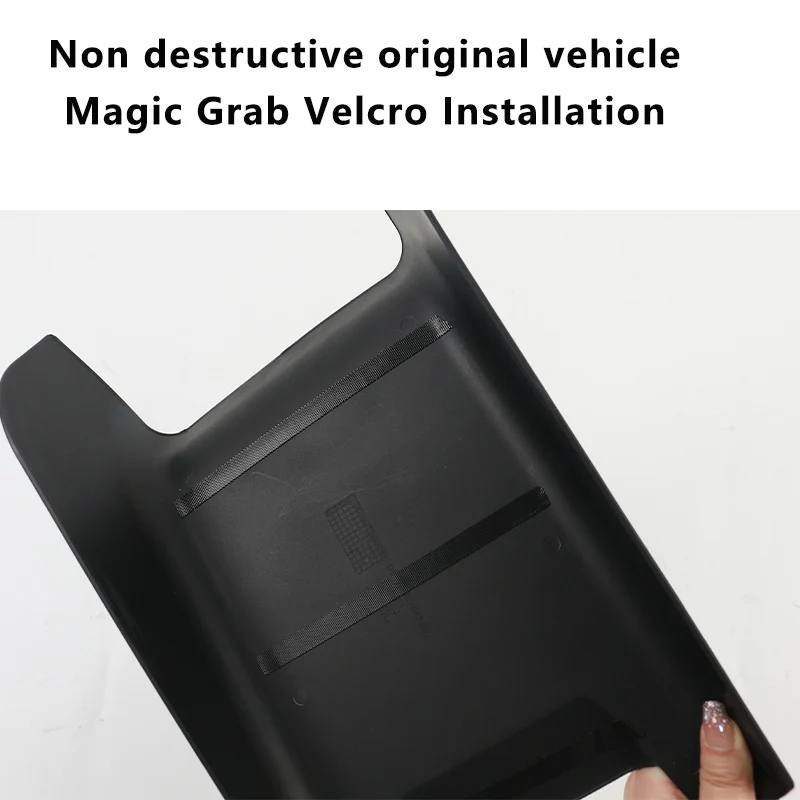 Car central control rear anti-kick plate decorative cover interior car accessories For Tesla Model 3 highland
