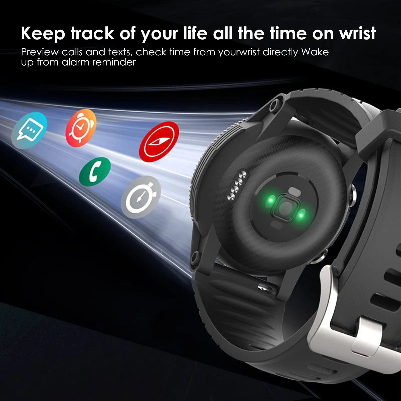 NORTH EDGE XTREK   Ʈ ġ GPS 360*360 ġ   ɹڼ SpO2 VO2 ִ Ʈ 120   IOS ȵ̵ Smartwatch