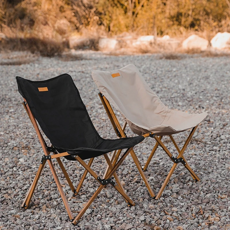Outdoor Portable Camping Chair With Backrest Folding Cloth Tourist Camping  Portable Large Relaxing Armchairs Seat Aluminum Alloy - Camping Chair -  AliExpress
