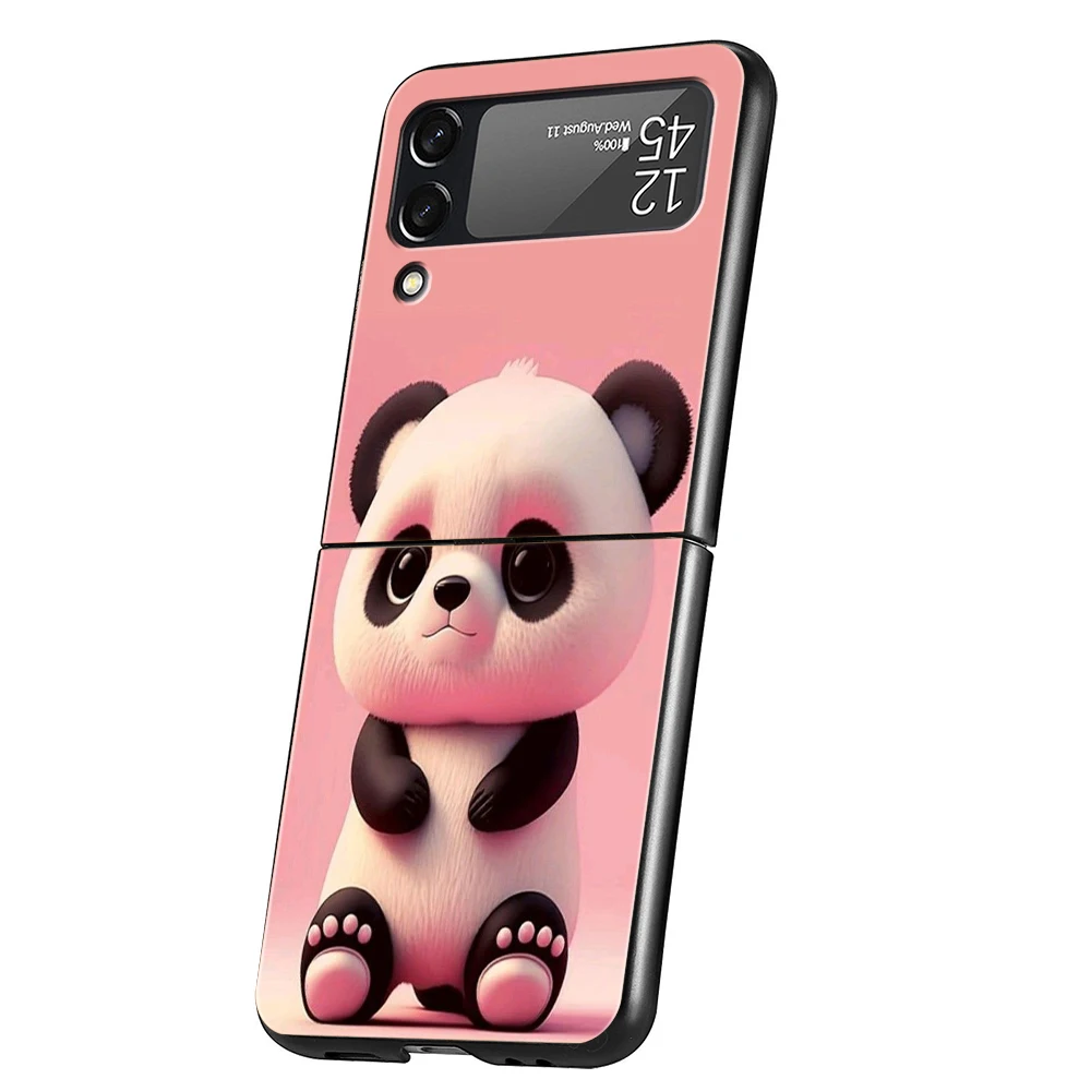 Adorable Panda Transparent Shockproof Phone Case