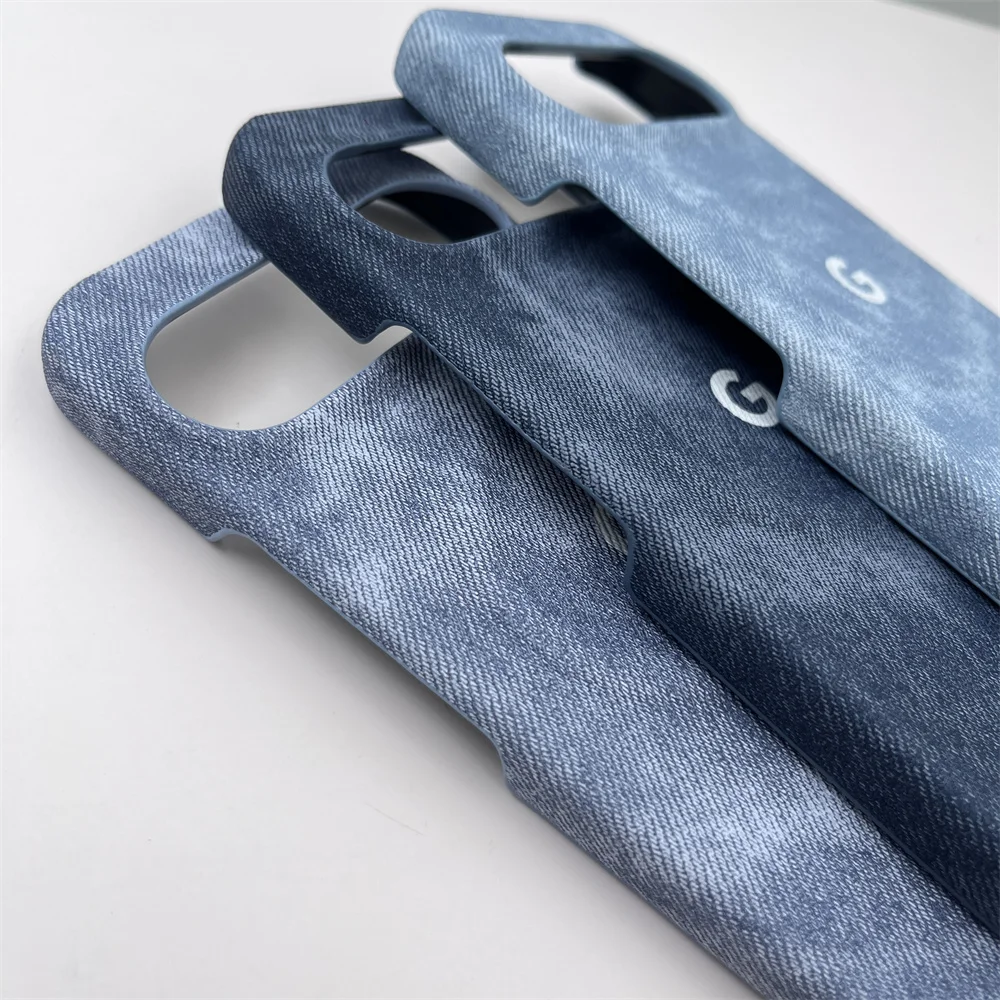 Luxury Cowboy Cloth Texture Anti-Fall Shockproof Bumper Case
