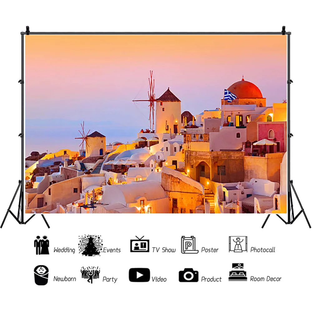 ZHISUXI Oia Town    XL-01, ׸ 丮  ǳ,  