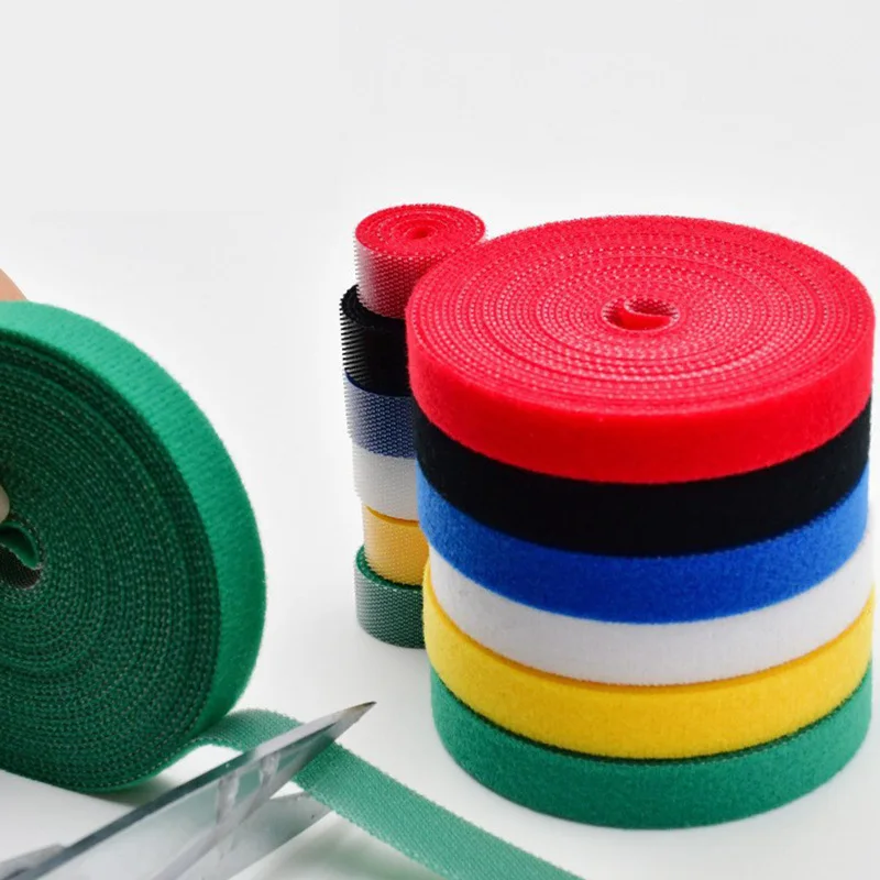 1/3/5M สายการจัดการสายเคเบิลลวด Winder เทปหูฟังเมาส์การจัดการสายไฟ TIES Protector สําหรับ iPhone Xiaomi Samsung 1