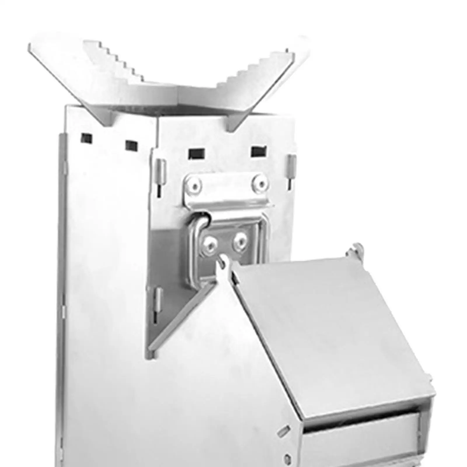 Camping Rocket Stove Wood Burning Stoves for BBQ, Emergency, Backyard Cooking,