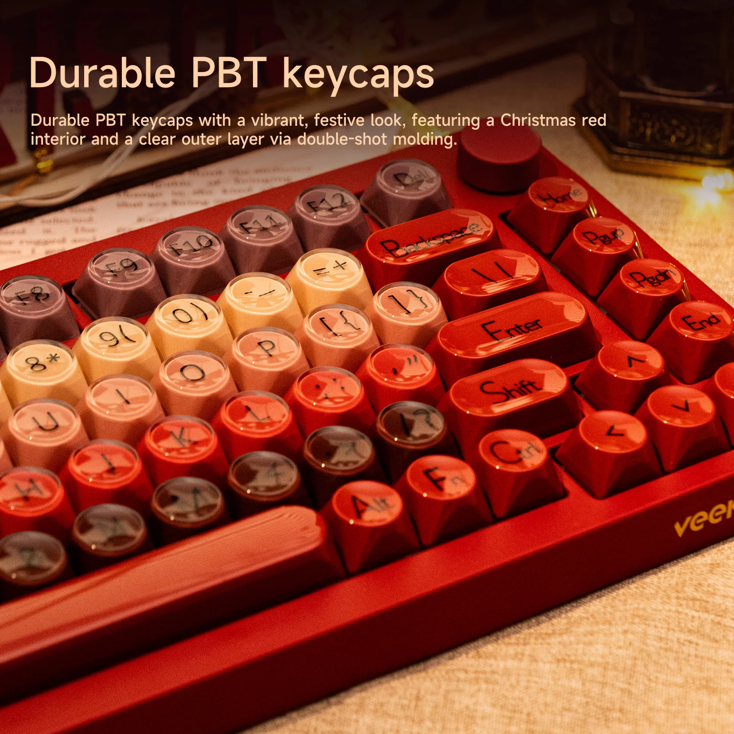 AKKO 5075 X Veekos K75 ゲーミングメカニカルキーボード 75% RGB 3/5