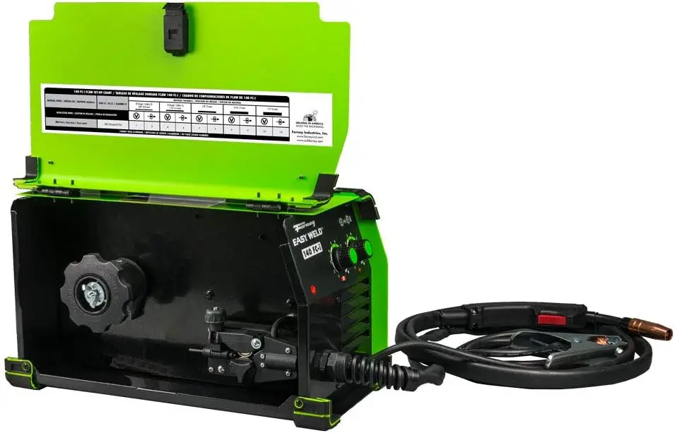 Weld 140 Amp 120-Volt Flux-Cored Wire Feed Welder (No Gas Needed) 5