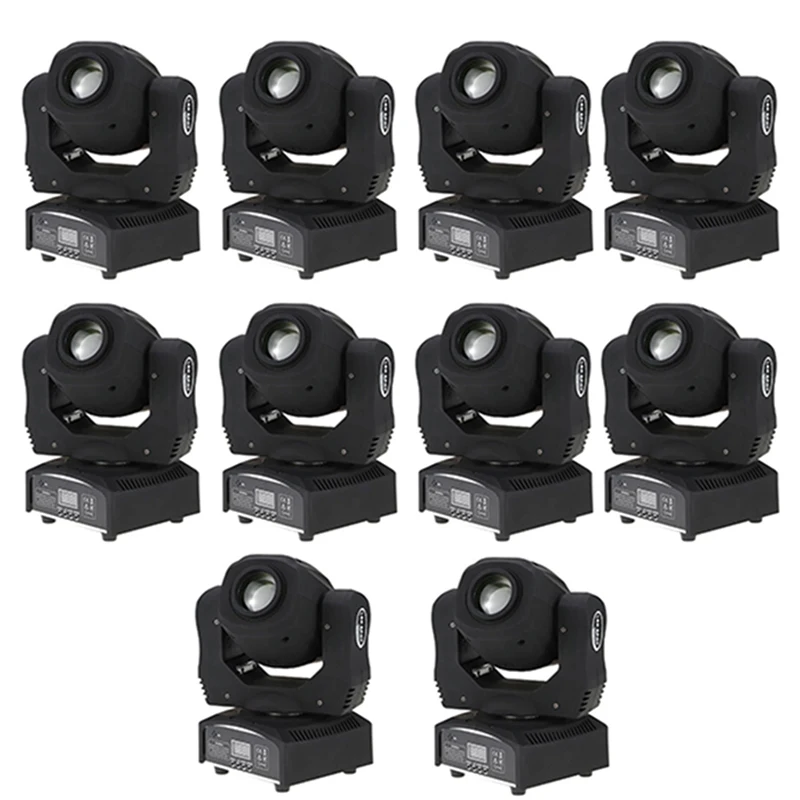 10pcs/lot 60w Spot Moving Head Gobo Light DMX Control DJ Disco Party
