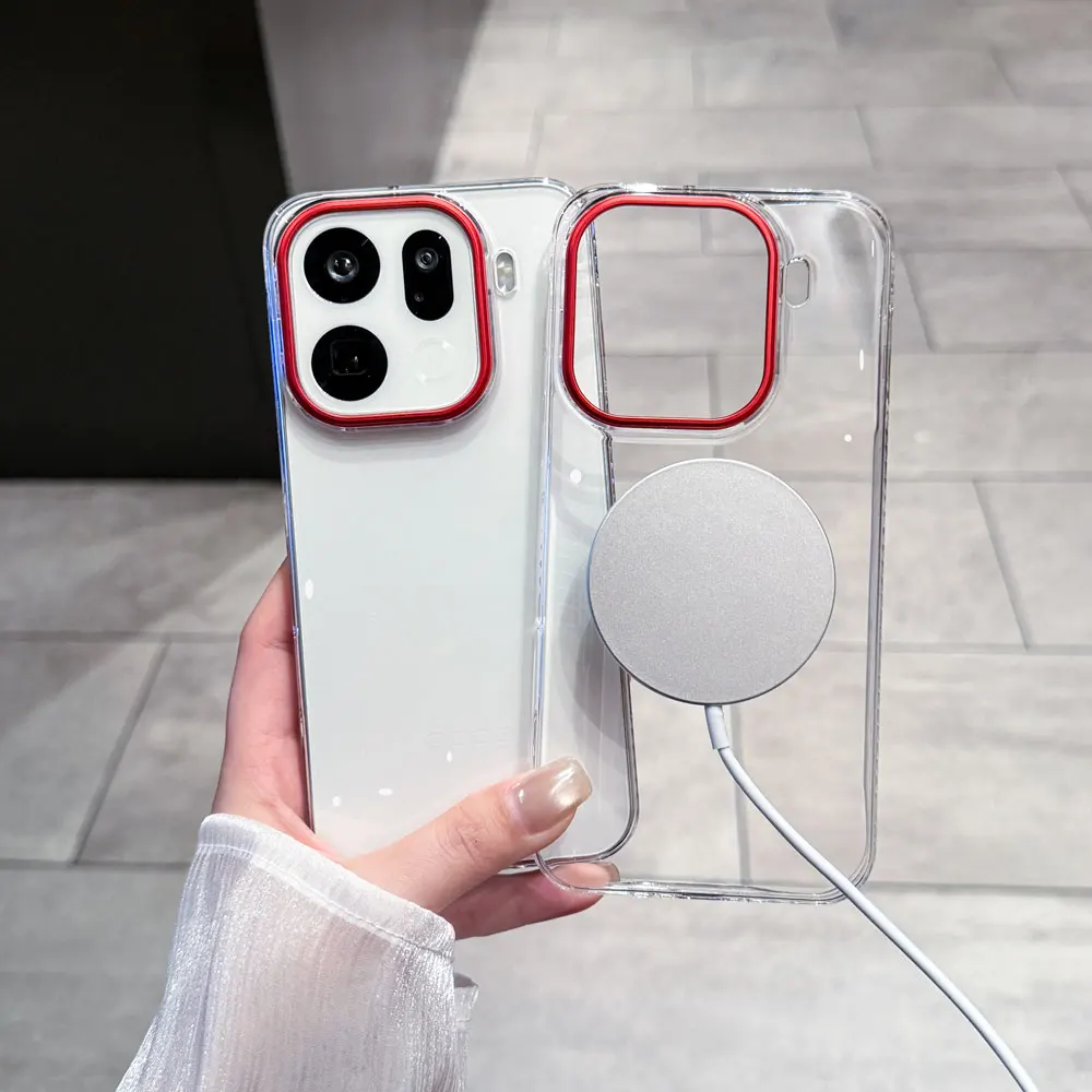 Magsafe Magnetic HD Transparent Shockproof Case - Highly Clear, Anti-scratch Cover