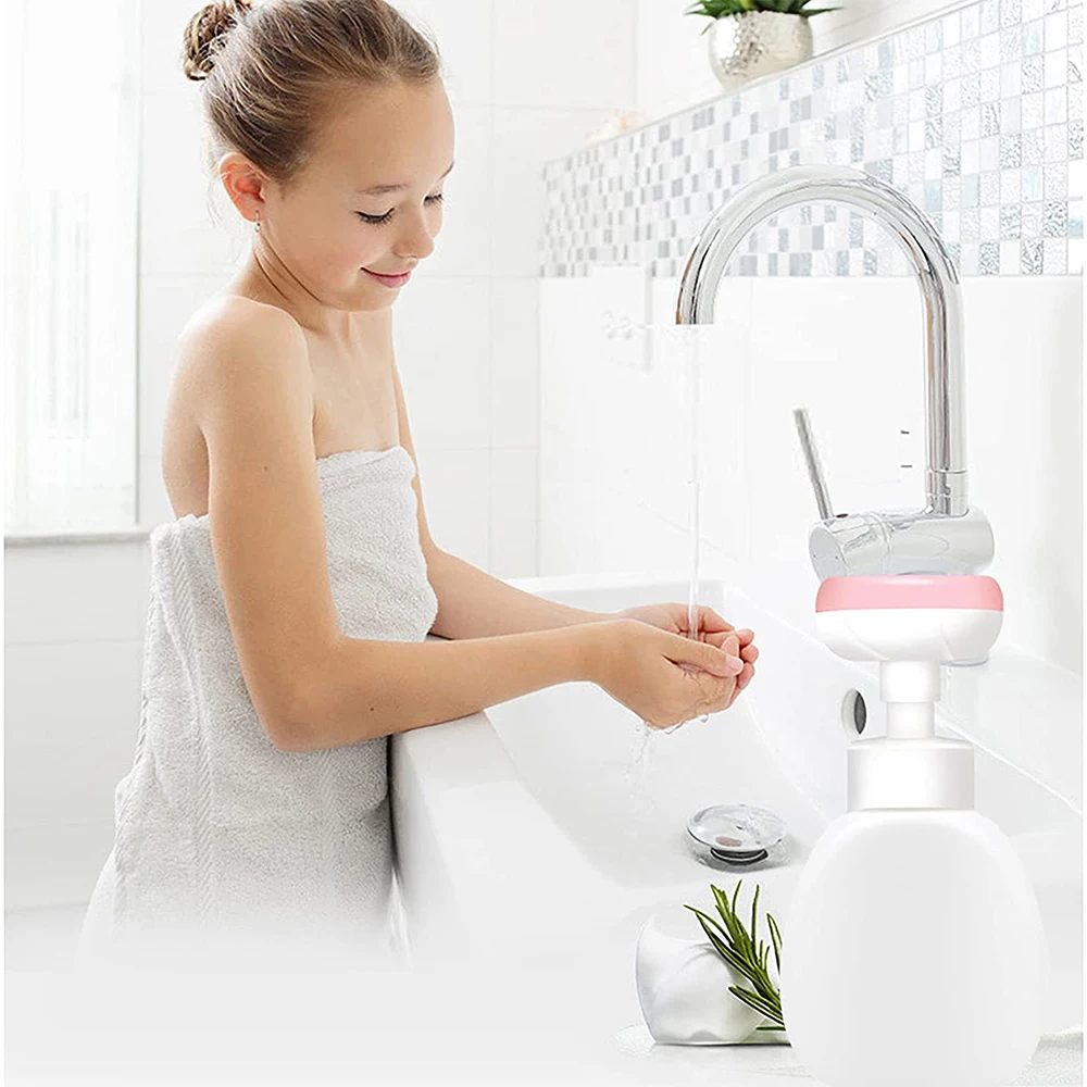 10oz Foaming Hand Soap Dispenser Cute Cat Paw Flower Stamp Shape Pump Bottles Empty Plastic Facial Shampoo Containers Kitchen soap dispenser foam pump bottle shampoo dispenser refillable plastic bottles refillable bottle foaming soap dispenser soap dispenser bottle