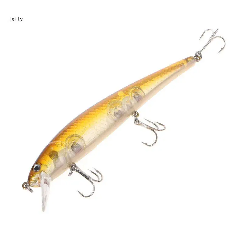 

448C 1x15 см 20 г Тонущая рыболовная приманка Crankbait Crank Bait Bass снасти тройной 3 крючка