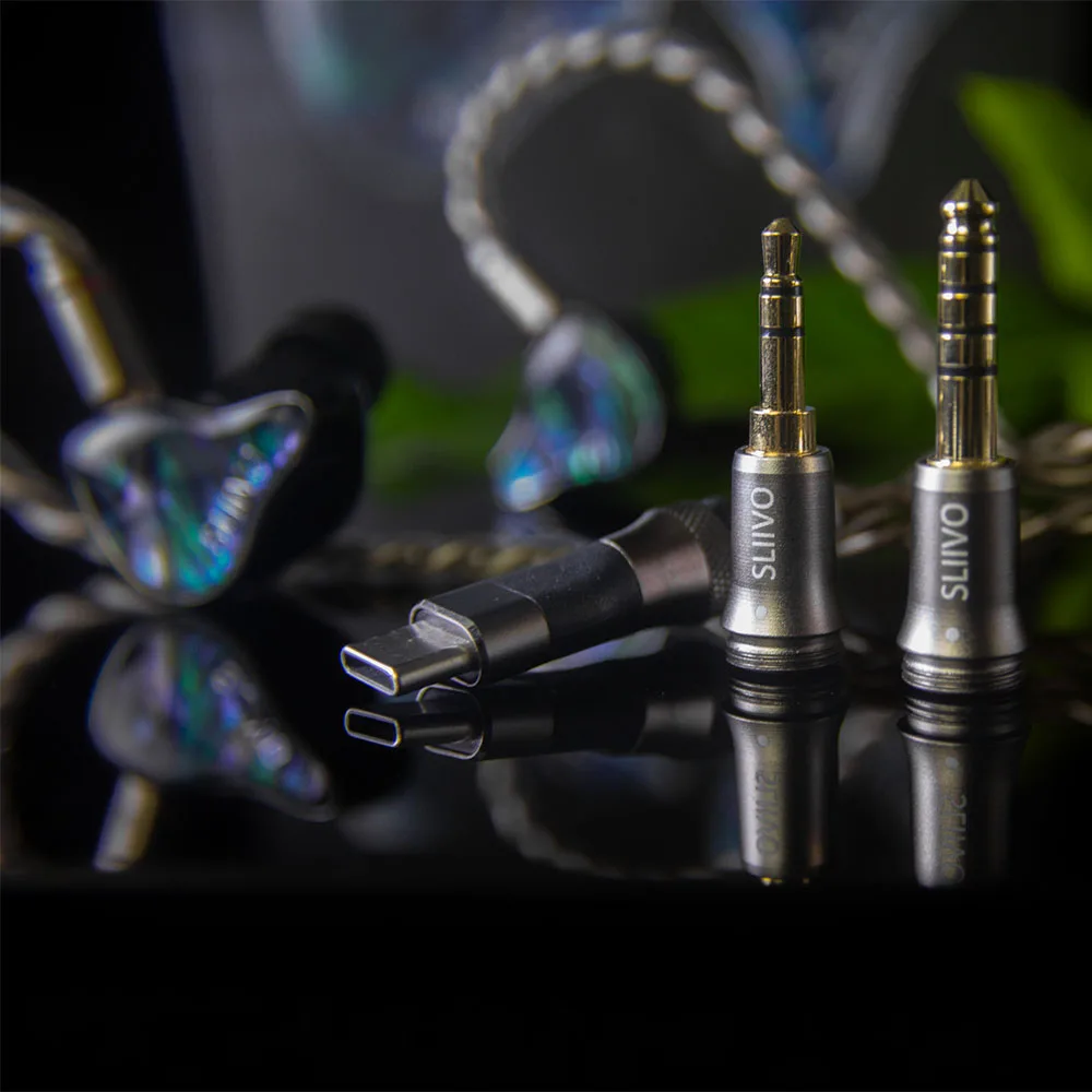 SLIIVO SL224 IEM 2DD+2BA+4MICRO PLANAR ハイブリッドテクノロジー