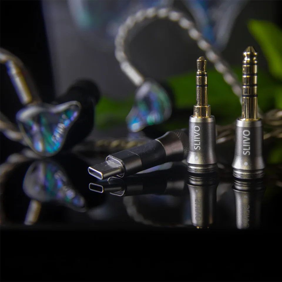 SLIIVO SL224 IEM 2DD+2BA+4MICRO PLANAR ハイブリッドテクノロジー