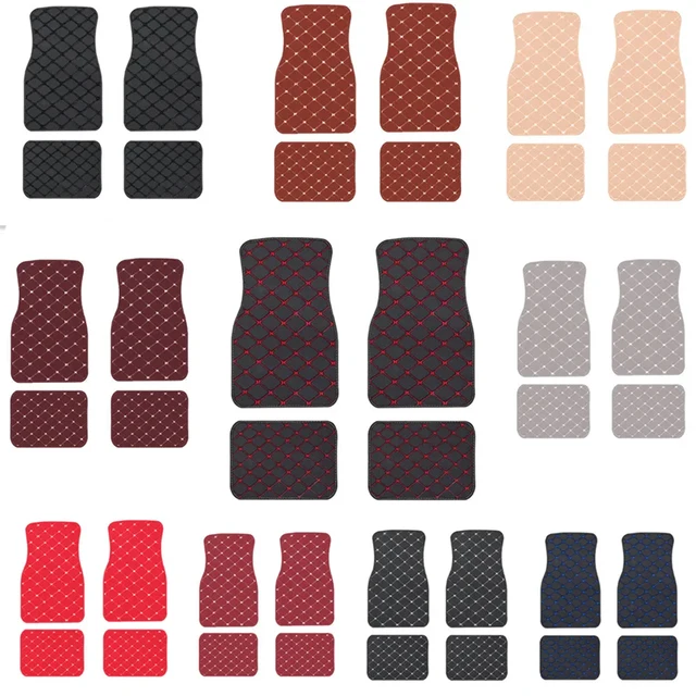 차량 내부를 세련되게 꾸며주는 가죽 자동차 바닥 매트