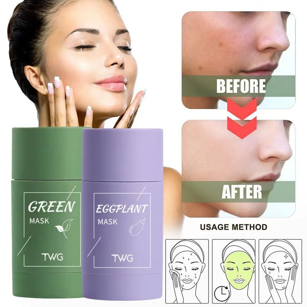

Face Purifying Mask Green Tea Cleansing Blackhead Pores Acne Cosmetics Moisturizing Film Korean Shrink Facial Re B0T9