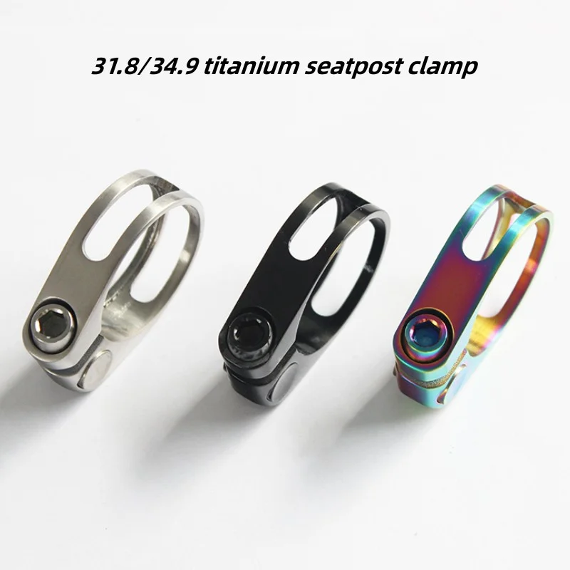 Sattelklemme 34,9 Mm/31,8 Mm Titan Fahrrad Sattelstütze Klemme MTB