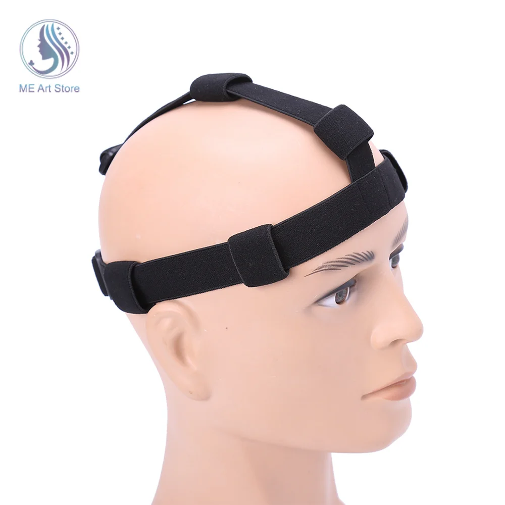 Elastic Headlight Band Nylon Adjustable Headband Breathable Head Strap Lamp Side Frontal Strap for Outdoor Camping Fishing elastic headband elastic head strap