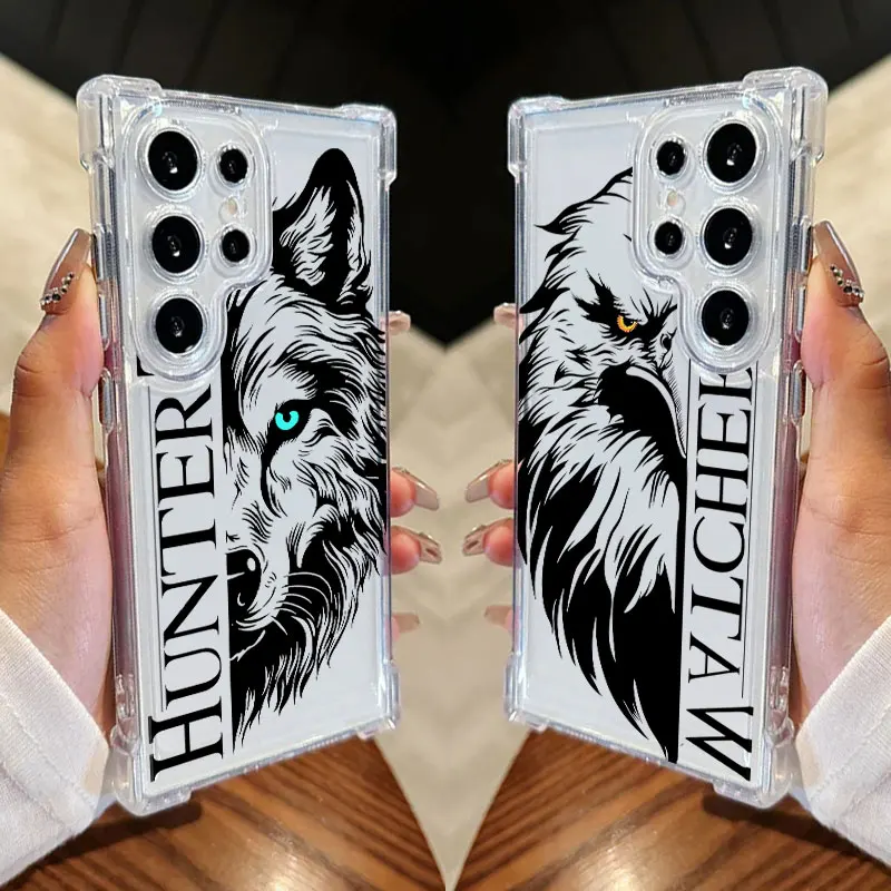 Wildlife-Inspired Soft Clear Phone Case Cover