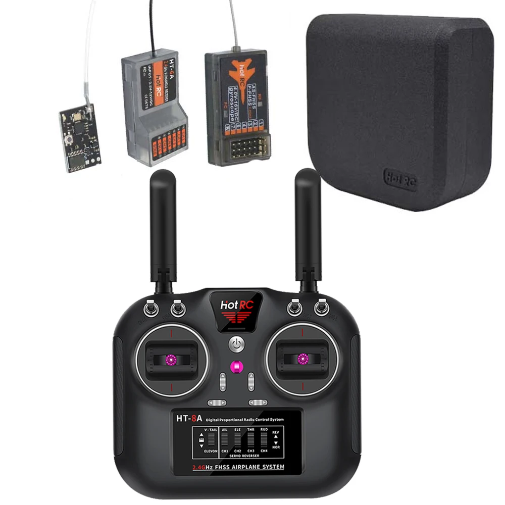 Drone Rc Airplane Rc Car Rc Boat 2.4G 8CH RC Hotrc HT8A Transmitter