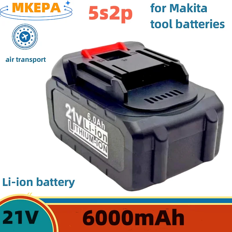 21V 6000mah fast charging lithium-ion battery electric tools suitable BL1850 BL1840 BL1440 196391-6