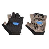 Half Finger Outdoor Cycling Anti Slip Anti Sweat Men Women Half Finger Gloves Breathable Anti Shock Sports Gloves Gym Gloves 2