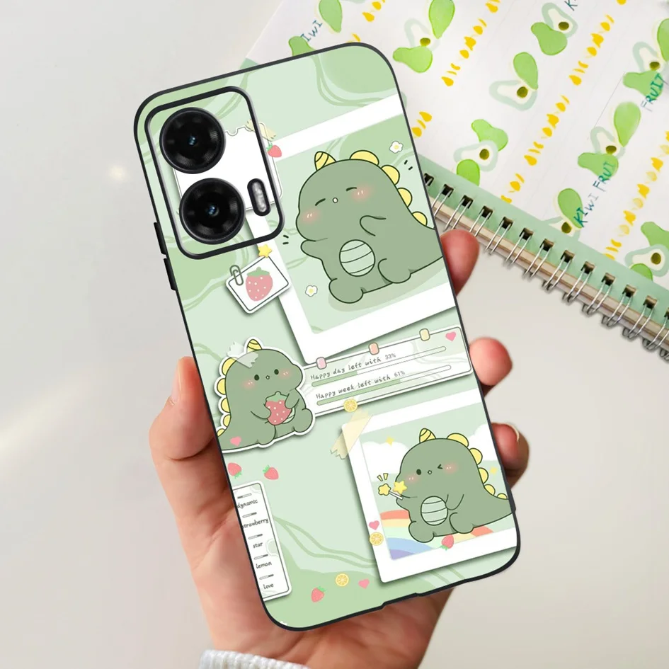 Cute Cartoon Cat Butterfly Soft Silicone Bumper Protective Phone Case
