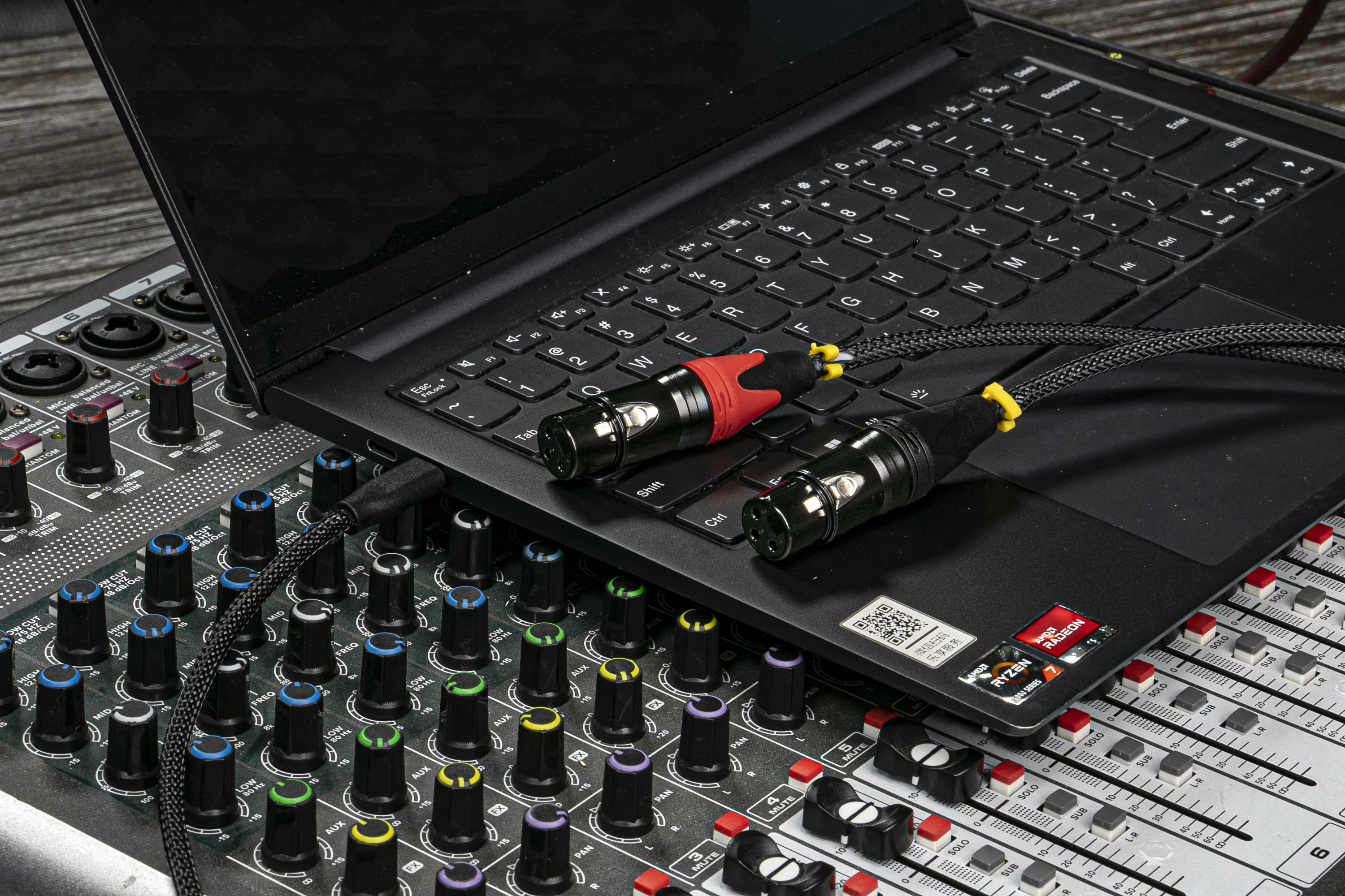 Geflochtener USB-Typ-C-Stecker auf Dual-3-Pins-XLR-Stecker/Buchse, OFC-Ausgang, Verstärker, Audio-Verlängerungskabel für Smartphones, Laptop-Lautsprecher – Detail 4