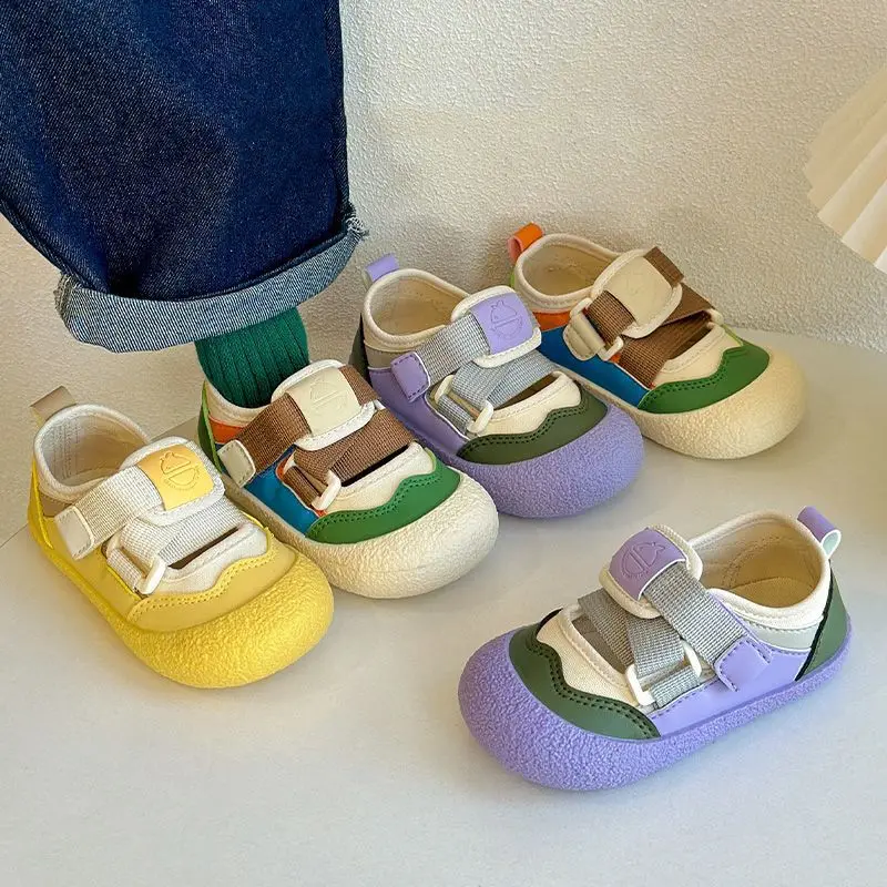 Baby shoes Kids shoes Kids sandals Autumn Girls' Sandals Children's Korean Edition Trendy Versatile Baby Breathable Non slip Boys' Soft Sole Shoes