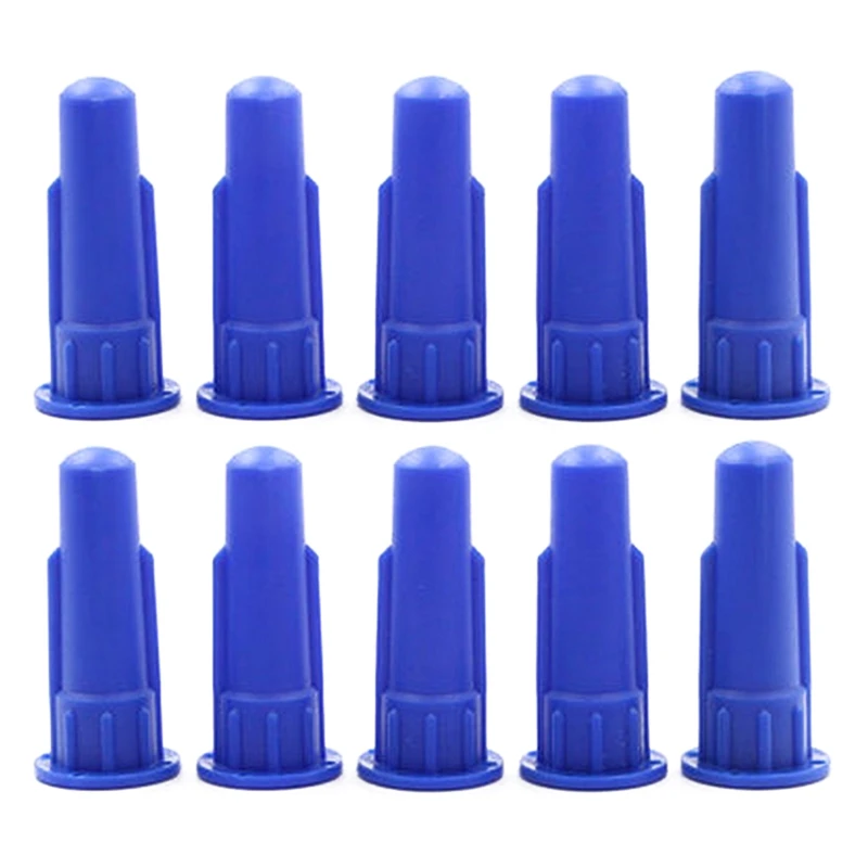 

10x/Set Cylindrical Cone Nozzle Practical Caulk Nozzle Silicon Sealant Dispenser Dropship