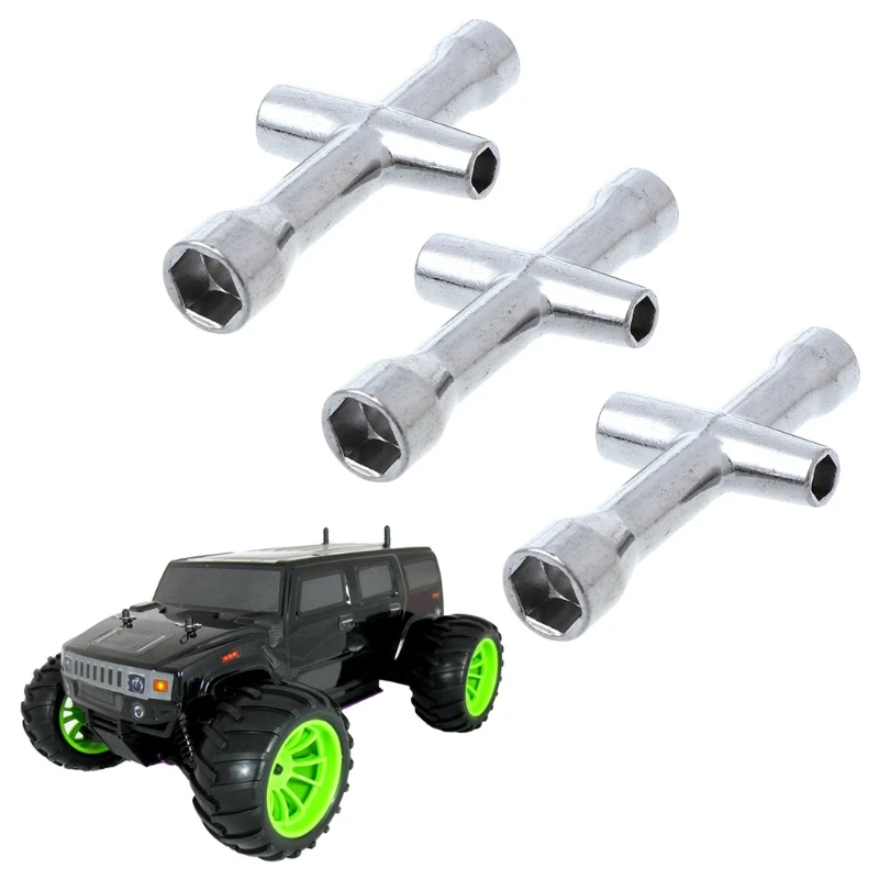 

3pcs HSP 80132 for Cross Wrench Sleeve 4/5/5.5/7mm Spanner For RC Car Wheel T