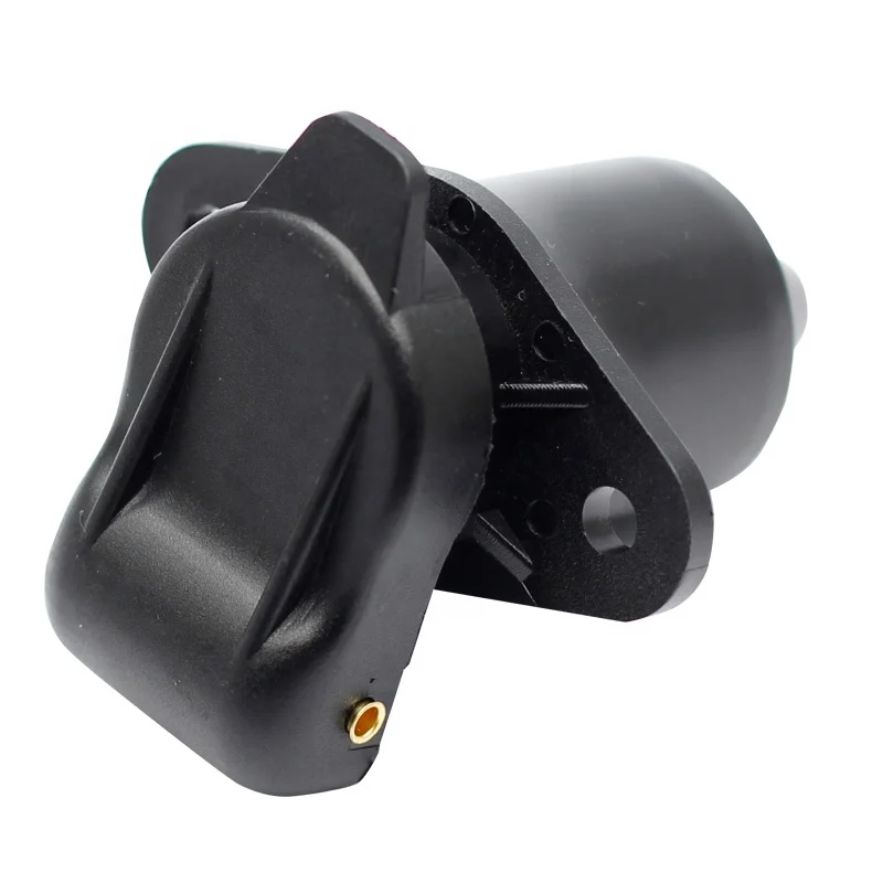 

12v 3pin socket 3way trailer truck female adapter connector with 3holes