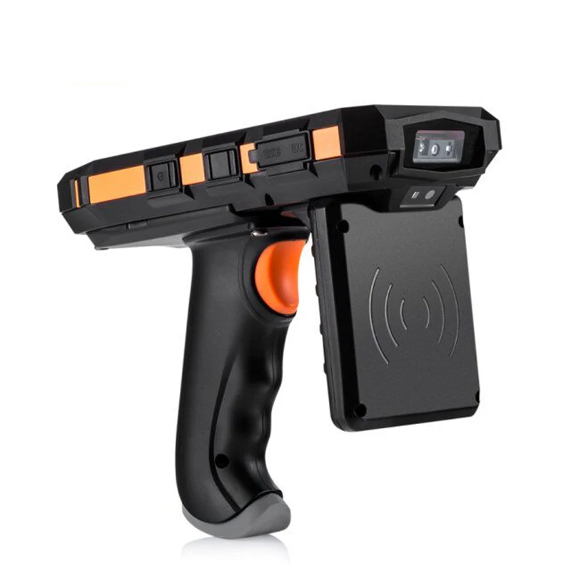 Rugline 5 "Rugged 4G Wifi Mobile Data Collector Terminale Pda Palmare Android 1D 2D Scanner Di Codici A Barre Con Impugnatura A Pistola Sim Psam