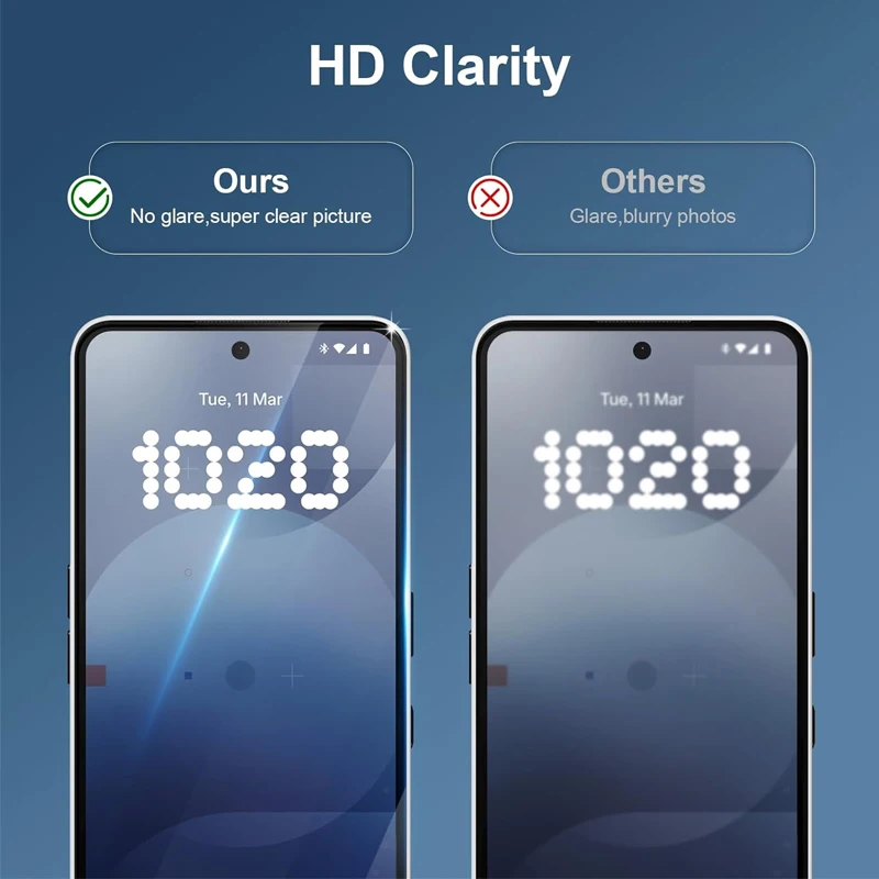 Ultra HD Clear Anti-Scratch Shockproof Explosion-Proof Tempered Glass Screen Protector
