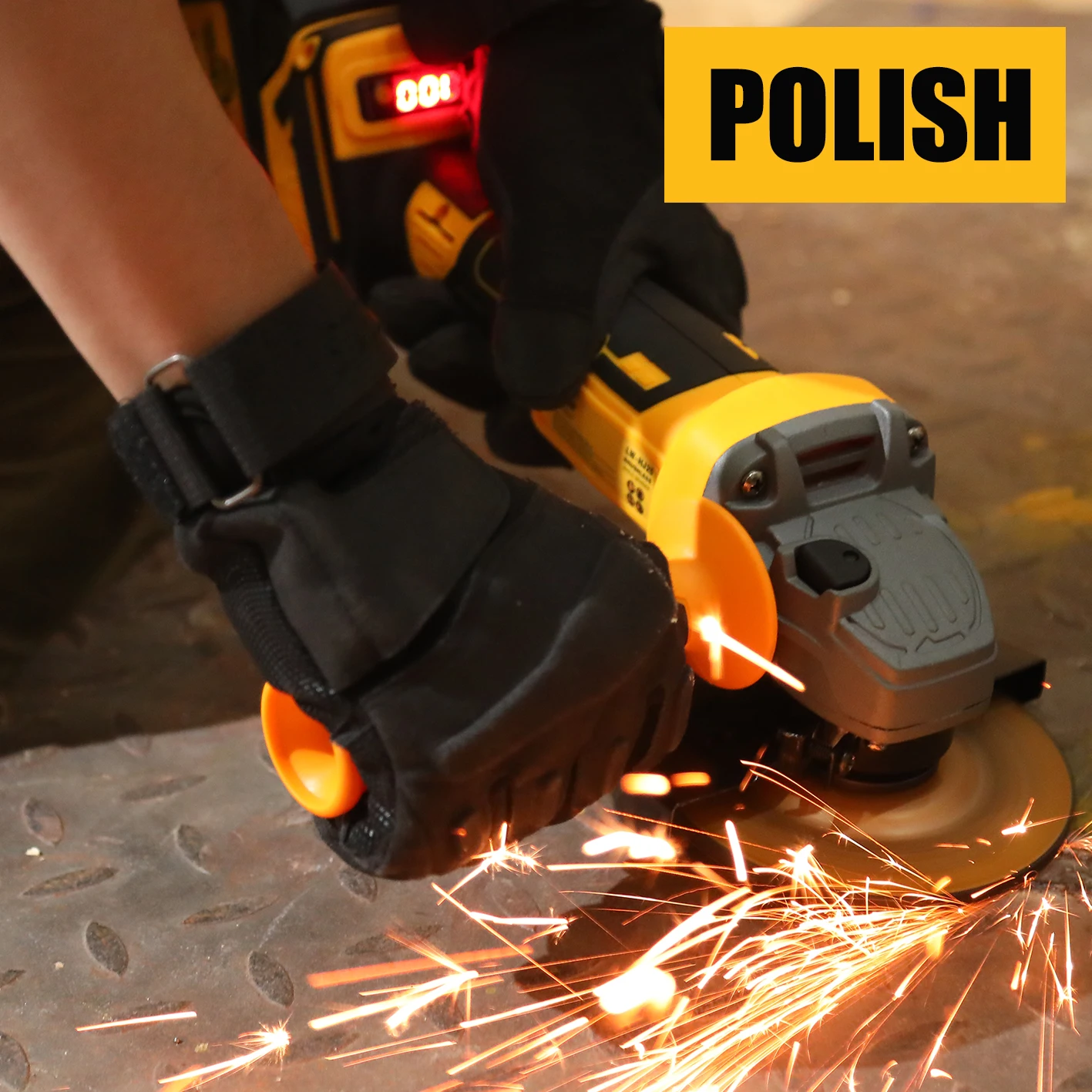 LYUWO 125mm Angle Grinder Hand Grinder Polishing Hand Grinder Electric Tool Cutting Small Hand Grinder Authentic 4