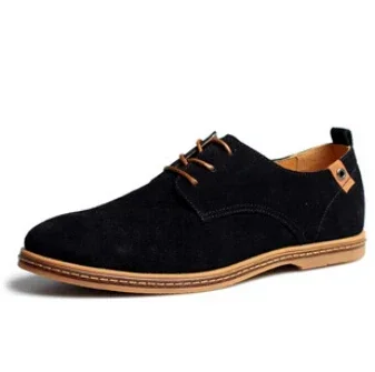 

2022 fashion men casual shoes new spring men flats lace up male suede oxfords men leather shoes zapatillas hombre size 38-48