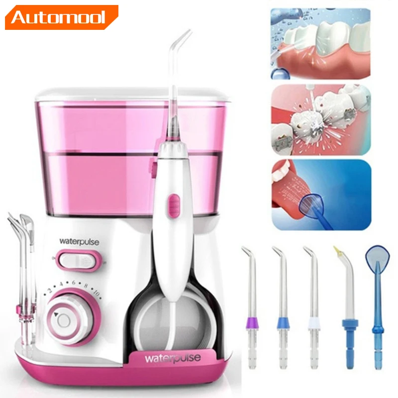 

Irrigation Nozzles Dental Scraper Remover Portable Ultrasound Thread Teeth Water Jet Cleaning Tartar Eliminator Bicarbonate Anti