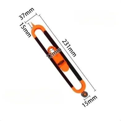 Carpentry Angle Protractor Woodworking Precision Measurement Tools for Woodworking Contours Meter Measuring Convenient Gadgets